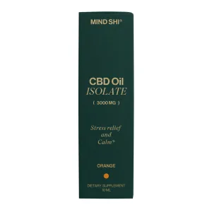 CBD Oil Isolate 3000 мг Orange - 10 мл