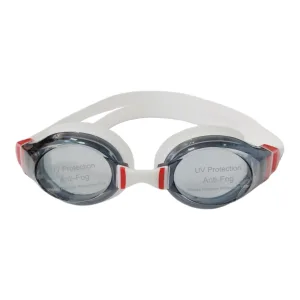 Окуляри для плавання LEACCO білий червоний