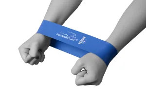 Резинка для фітнесу PowerPlay 4114 Mini Power Band 1 мм. Medium сіня 8 - 12 кг