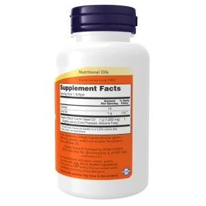 Black Cumin Seed Oil - 1000 мг - 60 софтгелів