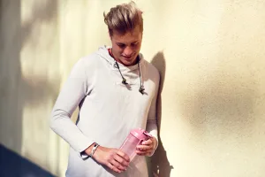 Шейкер спортивний SmartShake Original2 GO One - 800 мл світло рожевий