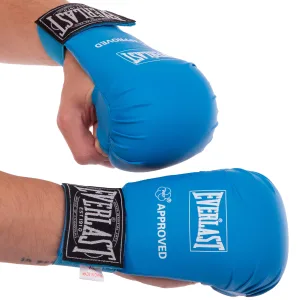 Рукавички накладки для карате ELS синій M