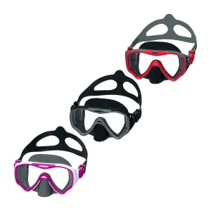 Маска для плавання BESTWAY 14+ 22074 сіро-червоний