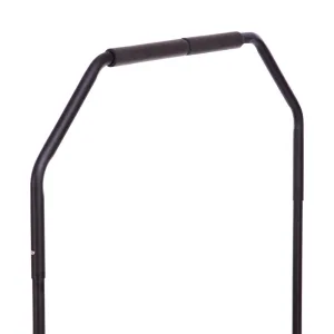 Батут для фітнесу з ручкою Profi Sport 122 см чорний MS 0515