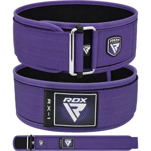Пояс для важкої атлетики RDX RX1 Weight Lifting Belt Purple S