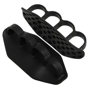 Накладки на долоні грипси Gym Grips Gloves силіконові 2 шт. чорний TA-6742