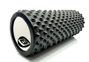 Масажний ролик EasyFit Grid Roller Light 33 см чорний