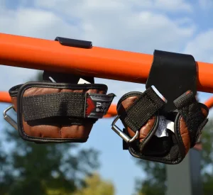 Гаки для тяги на зап'ястя Power System PS-3300 Hooks Brown - XL