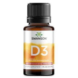 Vitamin D3 Bone and Immune Health 2000 IU (50 мкг) - 1 fl29,6 мл