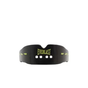 Капа боксерська EVERSHIELD DOUBLE MOUTH GUARD чорно-зелена універсальний (оригінал) P00003600
