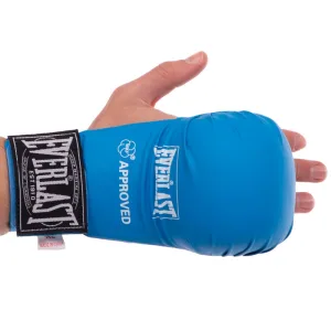 Рукавички накладки для карате ELS синій M