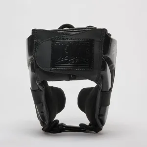 Боксерський шолом Leone CS435 BLACK Edition M (капа у комплекті)