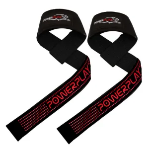 Лямки для тяги PowerPlay 7064 чорно червоні