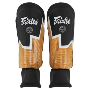 Захист гомілки та стопи шкіряний для єдиноборств FAIRTEX розмір S L BO-9486-Y - S