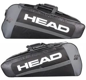 Сумка чохол Head Core 9R Supercombi black/white (9 закетки) (оригінал)