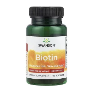 Biotin 10,000 мкг - 60 софтгель