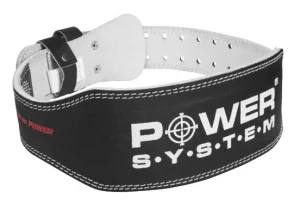 Пояс для важкої атлетики Power System PS-3250 Power Basic шкіряний Black - L