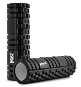 Масажний ролик (роллер) PowerPlay 4404 Massage Roller Чорний 45x14 см