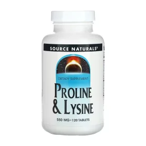 Proline & Lysine 550 мг - 120 таблеток