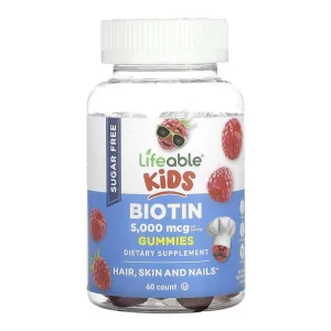 Biotin 5000 мкг Kids без цукру - 60 жуйок
