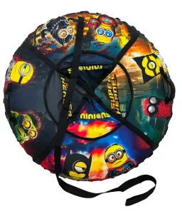 Тюбінг надувні санки ватрушка з камерою "міньйон герой" 100 см