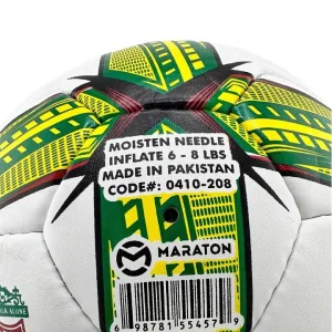 М'яч футбольний клуб "Liverpool" - білий/зелений