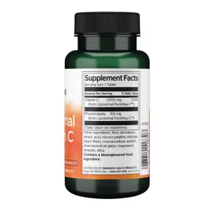 Liposomal Vitamin C - High Bioavailability 1000 мг - 60 таблеток