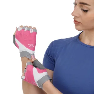 Рукавички для фітнесу та тренувань SAI DI NI розмір рожевий S