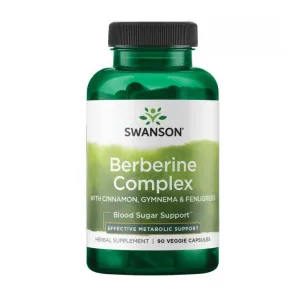 Berberine Complex with Cinnamon Gymnema & Fenugreek - 90 капсул