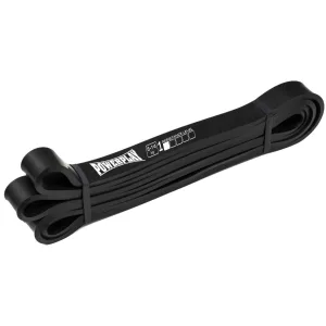 Еспандер петля гумка для фітнесу і кроссфіту PowerPlay 4117 Power Band Чорна 5 - 14 кг
