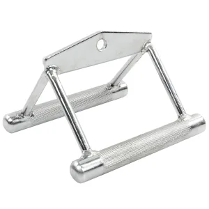 Ручка для нижней тяги двойная EasyFit хромированная