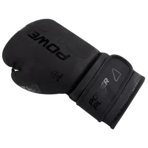 Боксерські рукавиці PowerPlay 3024 Ultra Mat чорні 8 унцій