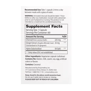 Activated Charcoal - 60 капсул