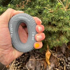 Еспандер кистьовий силіконовий PowerPlay PP-4330 Hand Grip Loops Medium 18-22,5 кг. сірий