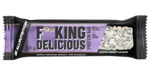 F**king delicious Protein Bar - 15x55 г білий шоколад печиво крем