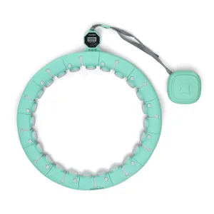 Обруч масажний розумний хула хуп Smart Hoop 4658 зелений
