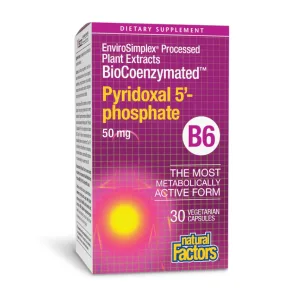 BioCoenzymated Pyridoxal 5'-phosphate 50 мг - 30 капсул