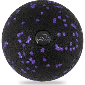 Масажний м'яч PowerPlay PP-4350 Epp Massage Ball d8 Чорно/Фіолетовий