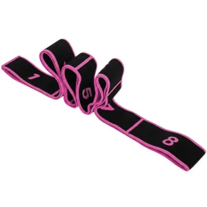 Еспандер стрічка EasyFit з петлями для тренувань рожевий (EASY)