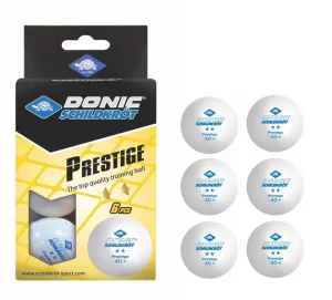 Кульки для настільного тенісу 6 штук DONIC AVANTGARDE 2* 40+