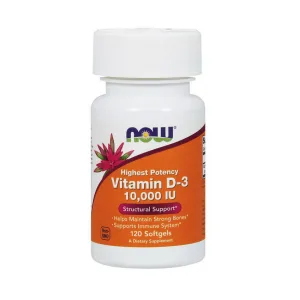 Vitamin D-3 250 мкг 10,000 IU - 120 софтгель
