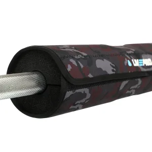 Barbell pad cushioning LiveUp black LP8093