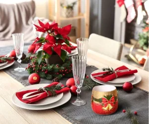 Ароматична свічка в скляному стакані різдво христове SN 71 s-02