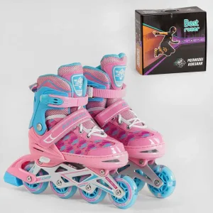 Ролики BEST ROLLER розмір 35-38 рожевий