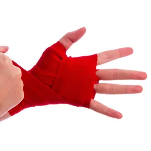 Бінт боксерський BB бавовна з еластаном 4 м чорний