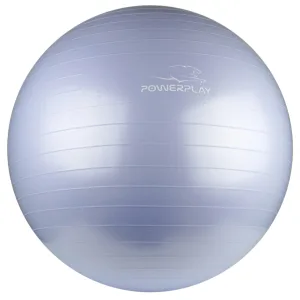 М'яч для фітнесу фітбол PowerPlay 4001 Ø75 cm Gymball Sky синій + помпа