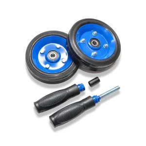 Подвійне колесо для преса (гімнастичний ролик), металеве, на підшипнику, посилене Pro