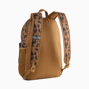 Рюкзак Puma Phase AOP Backpack 22 л коричневий 44 х 30 х 14 см (оригінал)