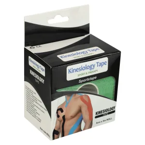 Kinesiology tape for face and body size 5 cmx5 m assorted colors