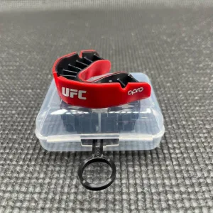 Капа OPRO Silver UFC дитяча (вік до 10) Red/Black (ufc.102515002)
